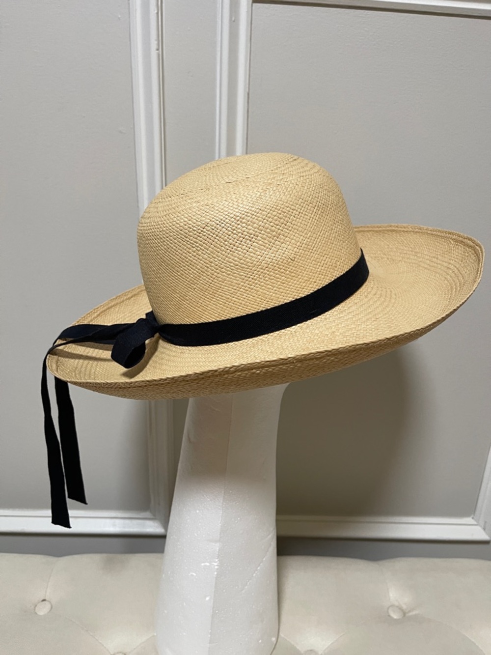 Vintage S.F. Green Panama 🇵🇦 Hat - Picture 2 of 8